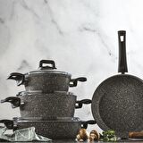 Schafer Savor 7 Parça Granit Tencere Seti
